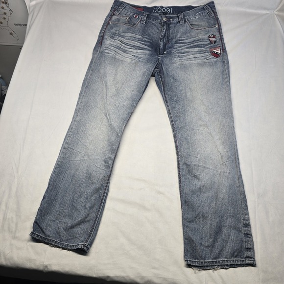 COOGI Other - Vintage Coogie Jeans Men 38x34 Embroidered Y2k Skater Hip Hop